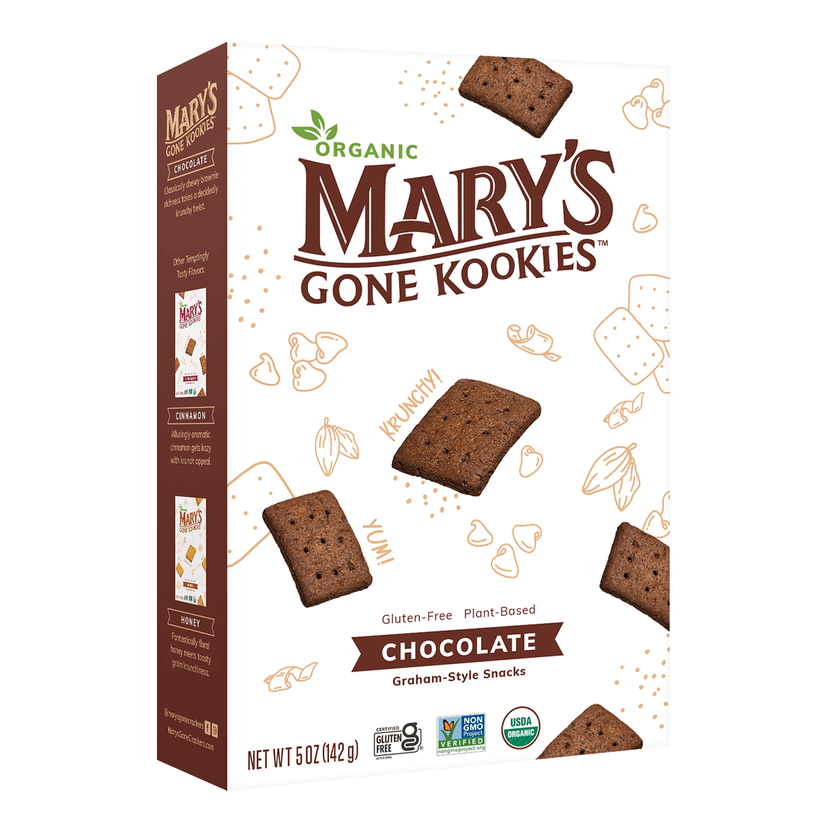 Mary's Gone Crackers Kookies Chocolate
