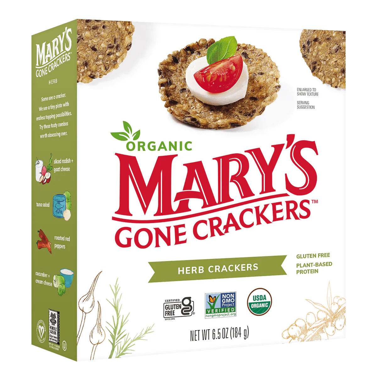 Mary's Gone Crackers Herb Crackers