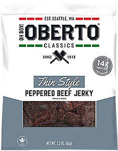 Oberto Peppered Thin Style Beef Jerky