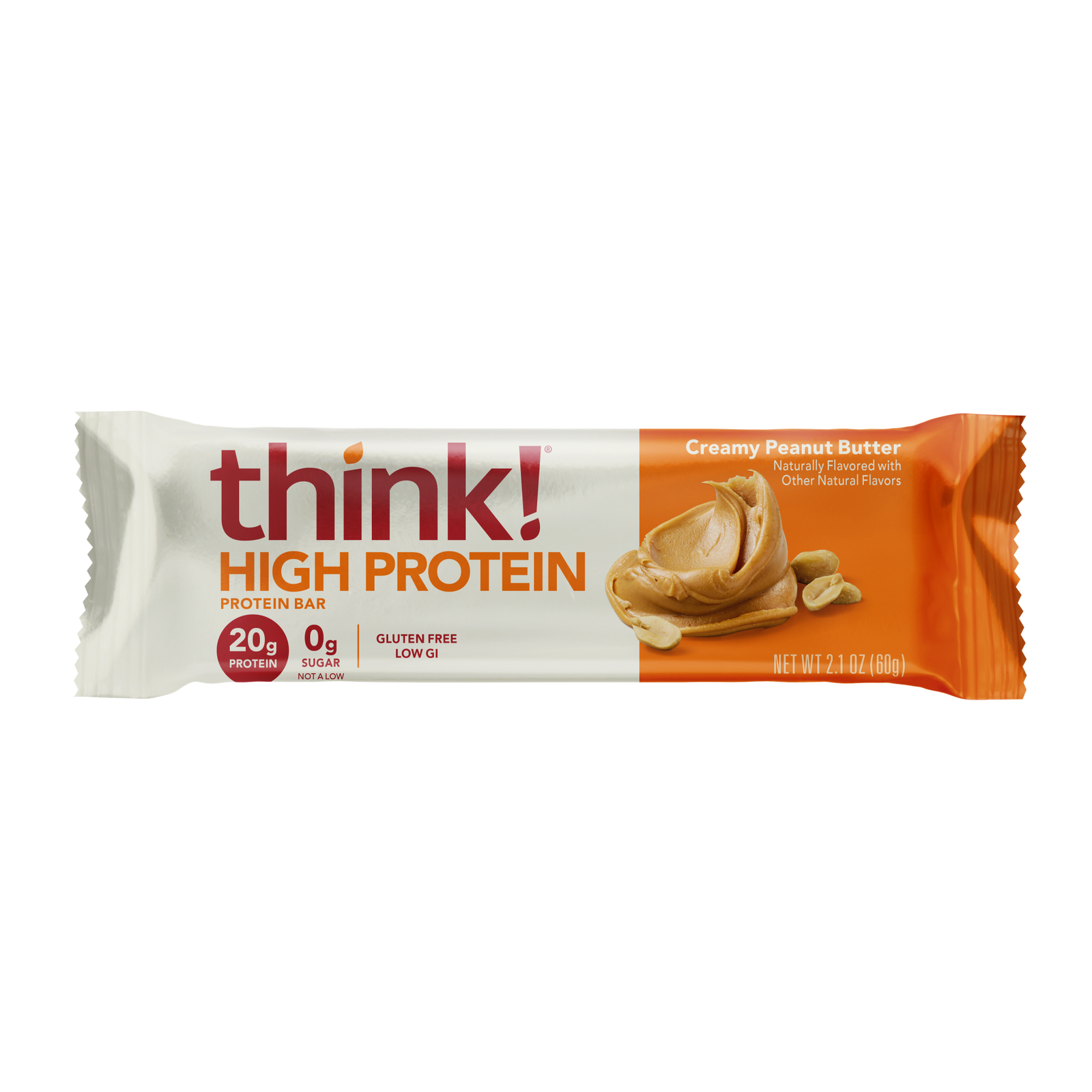 think!® High Protein Bar, Creamy Peanut Butter