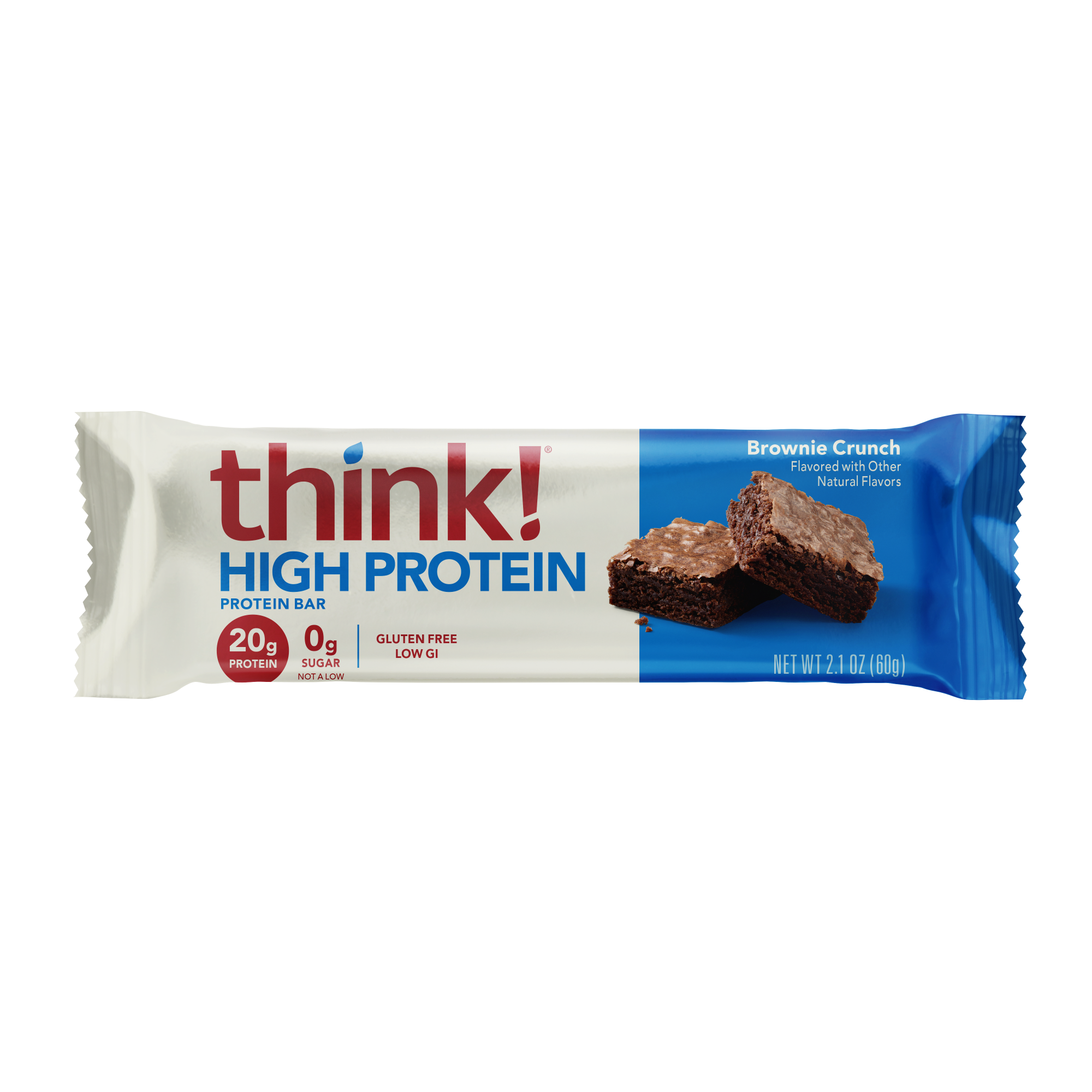 think!® High Protein Bar, Brownie Crunch