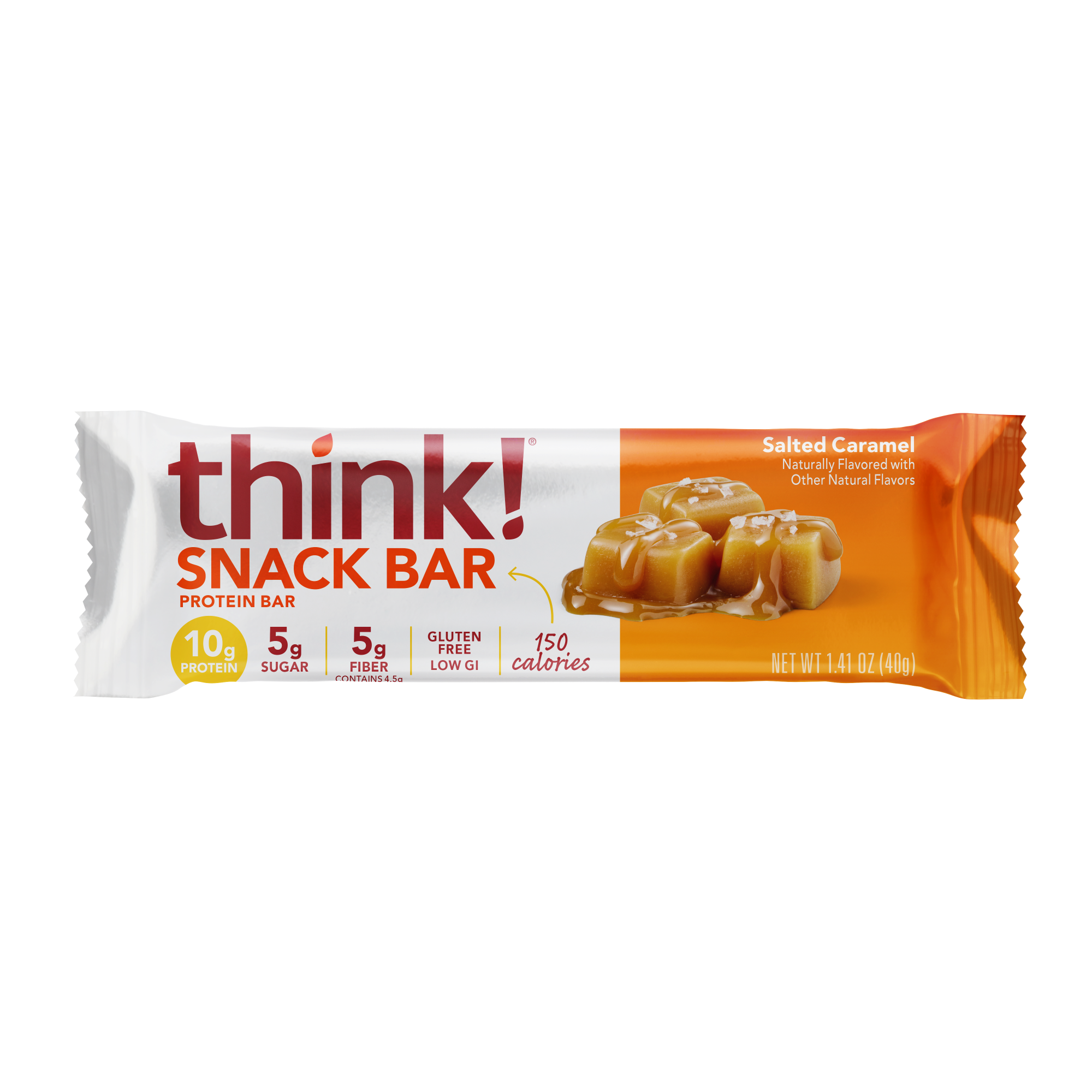 think!® Protein Snack Bar, Salted Caramel